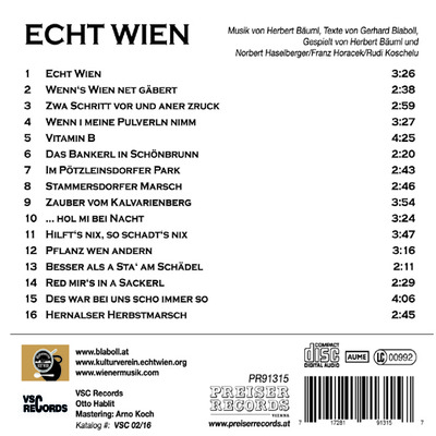 Medium cd 06 echt wien 2 back