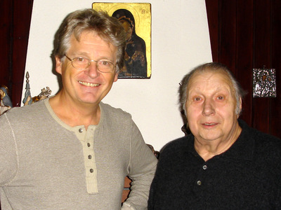 Herbert Prikopa und Gerhard Blaboll beim Radiointerview
