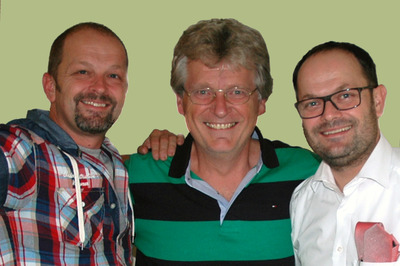 Stubenmusik Berger und Gerhard Blaboll beim Radiointerview