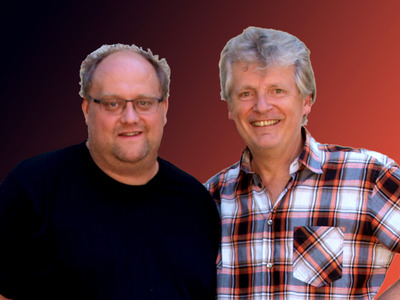 Günther Lainer und Gerhard Blaboll beim Radiointerview