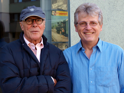 Michael Heltau und Gerhard Blaboll beim Radiointerview