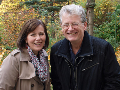 Luzia Nistler und Gerhard Blaboll beim Radiointerview