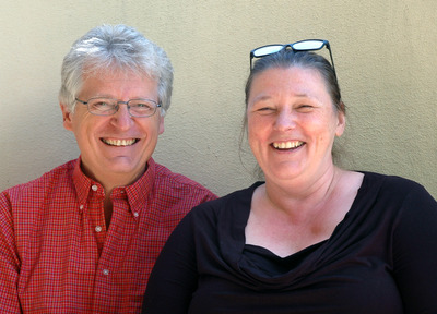 Renate Gerlach und Gerhard Blaboll beim Radiointerview