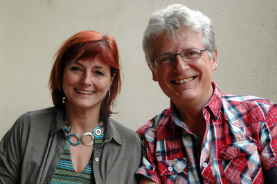 Regina Hebein und Gerhard Blaboll beim Radiointerview
