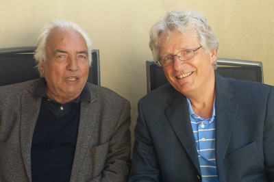 Gerald Szyszkowitz und Gerhard Blaboll beim Radiointerview