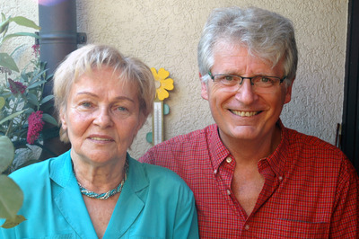 Marianne Gruber und Gerhard Blaboll beim Radiointerview