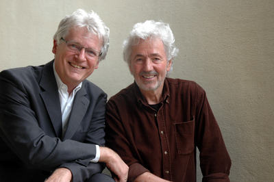 Luis Stabauer und Gerhard Blaboll beim Radiointerview