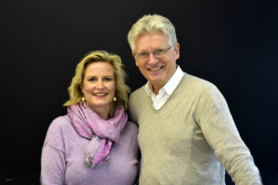 Camilla Nylund und Gerhard Blaboll beim Radiointerview