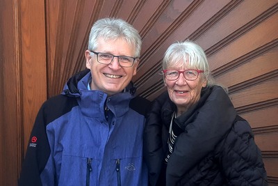 Jutta Treiber und Gerhard Blaboll beim Radiointerview