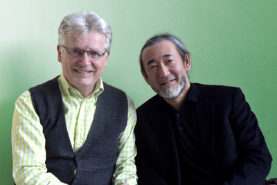 Jōji Hattori und Gerhard Blaboll beim Radiointerview