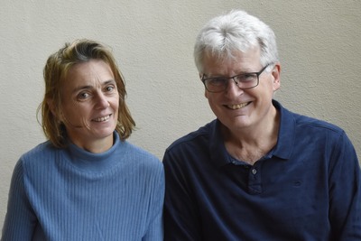 Isa Schmidlehner und Gerhard Blaboll beim Radiointerview