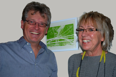 Ilse Lichtenberger und Gerhard Blaboll beim Radiointerview