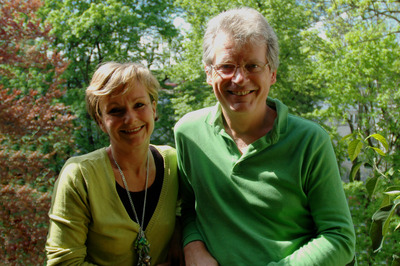 Uschi Nocchieri und Gerhard Blaboll beim Radiointerview